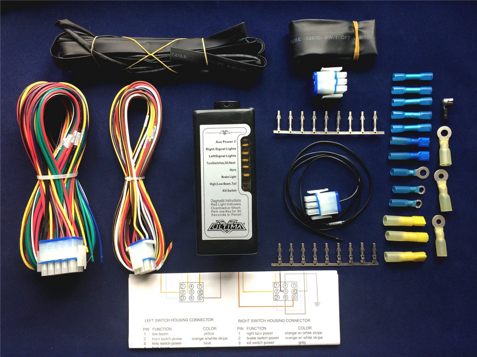 Ultima Motorcycle Wiring Diagram - Complete Wiring Schemas